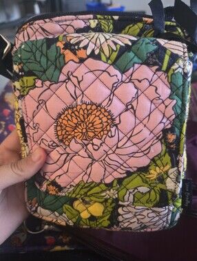 Vera Bradley Floral Mini Hipster Crossbody